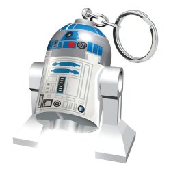 LEGO Star Wars Schlüsselanhänger mit Leuchtfunktion R2D2 8 cm