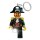 LEGO Iconic Schlüsselanhänger mit Leuchtfunktion Captain Brickbeard 8 cm