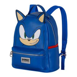 Sonic The Hedgehog Heady Rucksack Sega Face