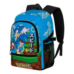 Sonic The Hedgehog Fan Fight Rucksack Sega Greenhill 2.2
