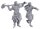 D&D Nolzurs Marvelous Miniatures Miniaturen unbemalt 2er-Pack Archdruid & Martial Arts Adept