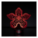 Stranger Things Laser Etched Leuchte Demogorgan
