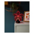 Stranger Things Laser Etched Leuchte Demogorgan