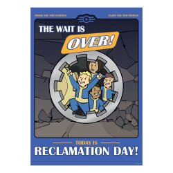 Fallout Kunstdruck Reclamation Day Limited Edition 42 x 30 cm