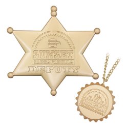 Fallout Replik Set Sunset Sarsaparilla Legend of the Star Gold Coloured Limited Edition