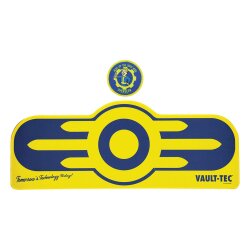 Fallout Schreibtischunterlage & Untersetzer Vault-Tec