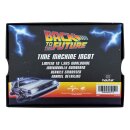 Zurück in die Zukunft Metallbarren 40th Anniversary Time Circuits Limited Edition