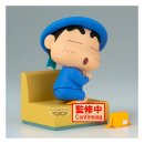 Crayon Shinchan PVC Statue Nakayoshi Memories Lets Go To Kindergarten With Nene-chan (A:Shinnosuke) 10 cm