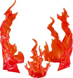 The Simple Effect Zubehör-Set für Figuren Flames: Red