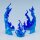 The Simple Effect Zubehör-Set für Figuren Flames: Blue