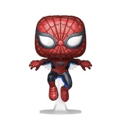 Marvel 80th Anniversary POP! Vinyl Figur Spider-Man(DGLT) 9 cm