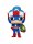 Marvel POP! Vinyl Figur Holiday Capt. America 9 cm