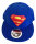 Basecap Baseball Cap Mütze Baseballcap Superman blau Classic Hip Hop Größe S-XL