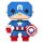 Marvel POP! 8-Bit Vinyl Figur Captain America 9 cm