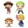 One Piece POP! Animation Vinyl Figuren 4er-Pack Refresh 4PK(EMEA) 9 cm