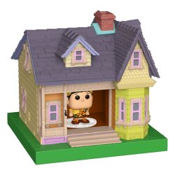 Oben Bitty POP! Towns Vinyl Figur Russell and The House