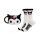 Sanrio Set 3D Tasse und Socken Kuromi