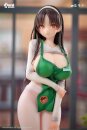 Original Character Statue 1/6 First Business! Mari Hanamiya the Gentle Shop Assistant illustration by POPQN 28 cm