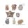Shokugan: Mofu Mofu Actionfigur Tenori Friends 2 Blind Box 6 cm