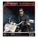 Terminator 2 Statue T-800 On Motorcycle Limited Signature...