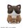 Attack on Titan Mega Cat Project Minifiguren Attack on Tinyan Gathering Scout Regiment danyan! 3 cm Blind Box Display (8) (Repeat)