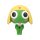 Sergeant Frog Look Up PVC Statue Keroro 11 cm