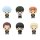 Gintama Chokorin Mascot Series Sammelfiguren Vol. 2 6 cm Sortiment (6)