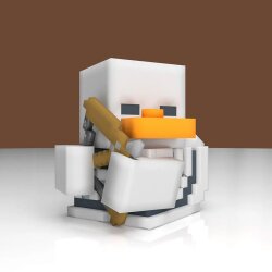 Minecraft Tubbz PVC Figur Skeleton 1st Edition 10 cm