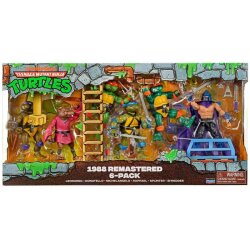 Teenage Mutant Ninja Turtles 6er-Pack Actionfiguren 1988 Remastered heo EU Exclusive