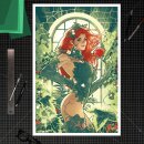 DC Comics Kunstdruck Poison Ivy 41 x 61 cm - ungerahmt