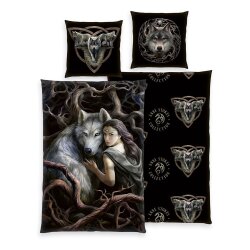 Anne Stokes Bettwäsche Wolfs 135 x 200 cm