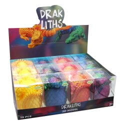 Darkliths 3D Fidget Toy Drachenei mit Drache 15 cm Display (12)