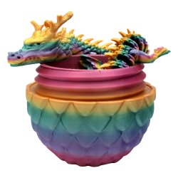 Darkliths 3D Fidget Toy Drachenei mit Drache 10 cm Display (12)