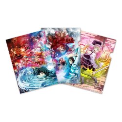 Demon Slayer: Kimetsu no Yaiba Klarsichthüllen 3er-Set 01