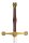 Warhammer Schaumstoff-Schwert Armoury Imperial Flamberge 150 cm