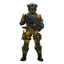 APOC Series Dark Source Actionfigur Stellar Scar Assault Team Firesulfur 11 cm