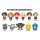 Harry Potter 3D PVC-Taschenanhänger Series 7 Display (24)