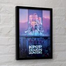 KPop Demon Hunters Collector Print Poster im Rahmen Movie...