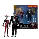 Batman: The Animated Series DC Direct Actionfiguren Harley Quinn & The Joker (Mad Love) (Gold Label) 18 cm