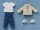 Nendoroid Doll Zubehör-Set Actionfiguren Outfit Set: Leather Jacket (Ivory)