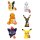 Pokémon Plüschfigur Version 23 20 cm Sortiment (6)