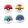 Pokémon Plüschfigur Pokeball Version 6 10 cm Sortiment (6)