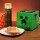 Minecraft Toaster Green Creeper Cube
