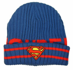 Skimütze Mütze Superman Beanie Multi Wear Spass witzig SUPER MAN Größe S-XL