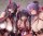 Succubus Homestay Statue 1/5 Sakuma Shiori & Sakuma Shizune & Sakuma Shizuku 17 cm
