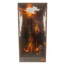 Der Herr der Ringe Tiny Adventures Book Nook Mini-Diorama Barad-Dûr 23 cm