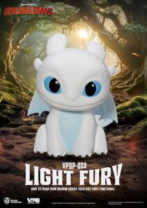 Drachenzähmen leicht gemacht Piggy Vinyl Spardose Light Fury 12 cm