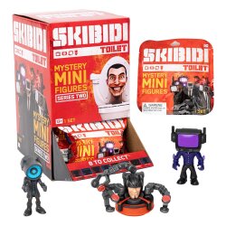 Skibidi Toilet Minifiguren 6 cm Series 2 Display (24)