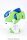 TwinBee Rainbow Bell Adventure Plastic Model Kit Gwinbee 10 cm