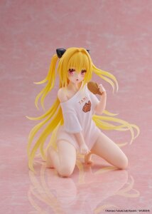 To Love-Ru Darkness PVC Statue Desktop Cute Figure Golden Darkness Roomwear Ver. 13 cm